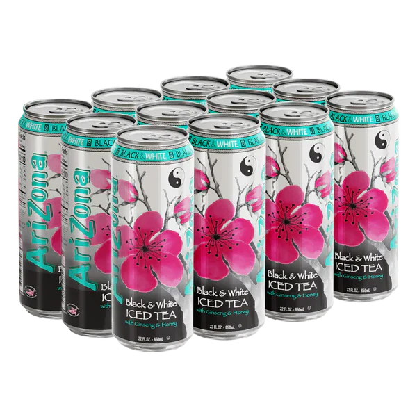 Arizona Black & White Tea Can