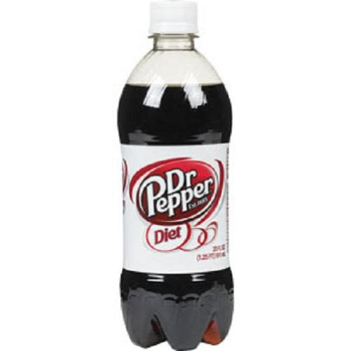 Dr. Pepper Diet Soda, 20 Fl Oz