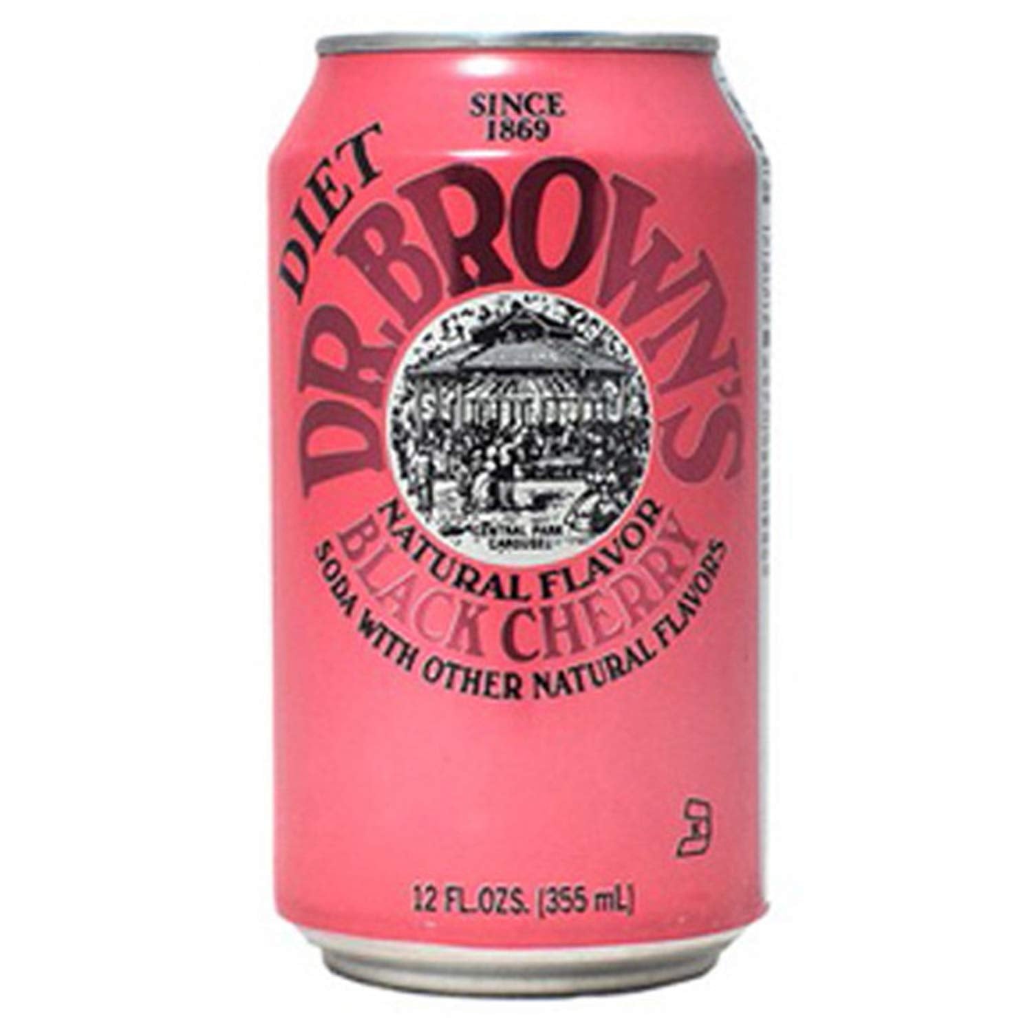 DR. BROWNS Diet Black Cherry Soda -