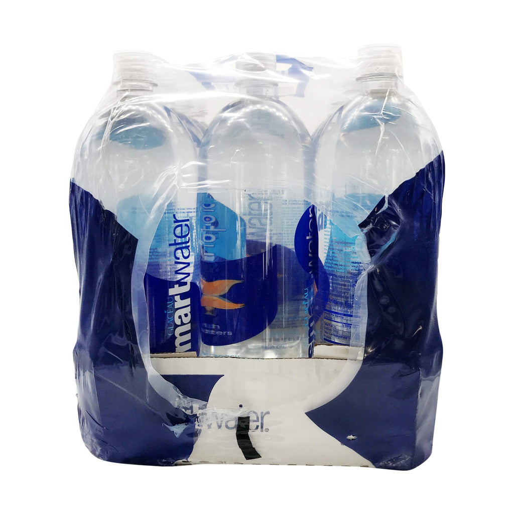 GLACEAU Smart Water, 1.5 liter (50.7 Fl Oz) Pack of 12
