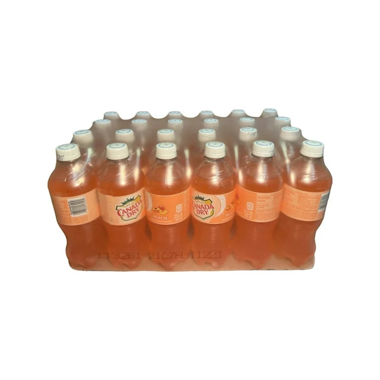 Canada Dry Peach Soda 20oz