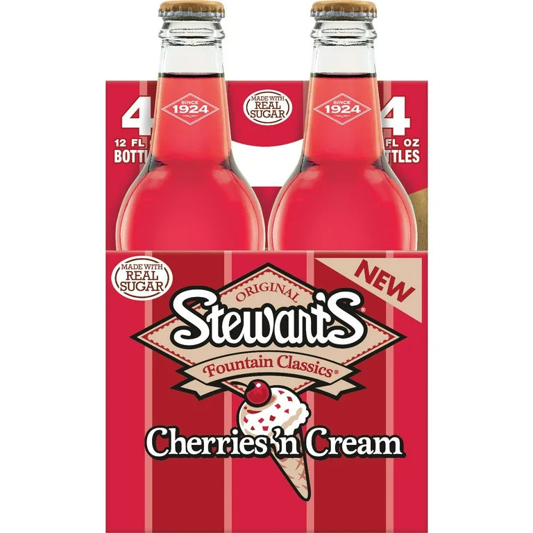 Stewart's Cherries 'n Cream Soda