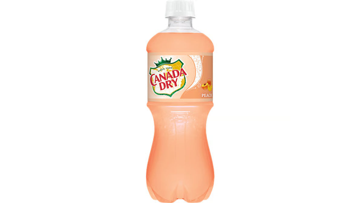 Canada Dry Peach Soda 20oz