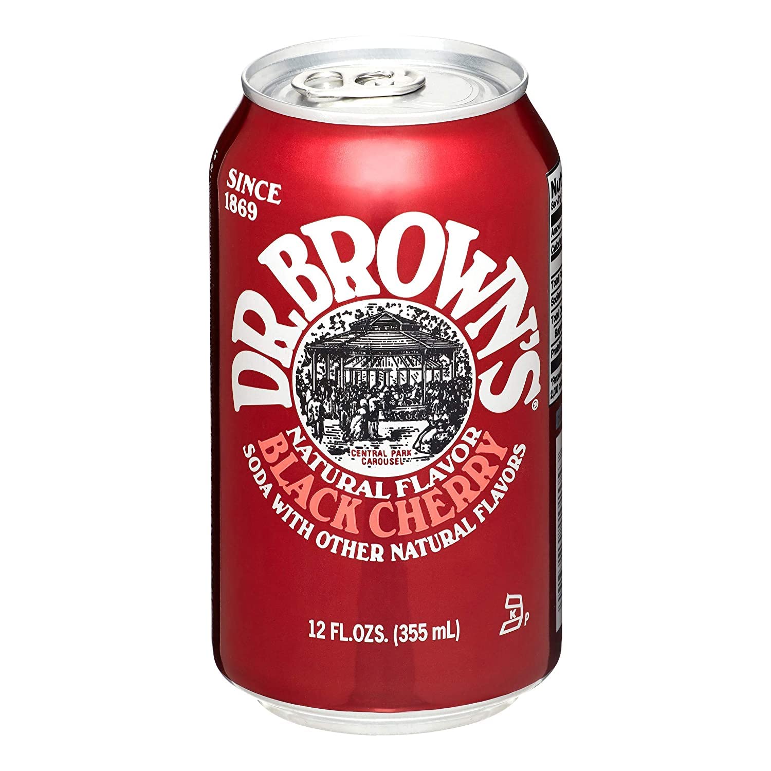Dr. Browns Soda (18 Pack): 6 Black Cherry, 6 Root Beer, 6 Cream Soda 12oz cans