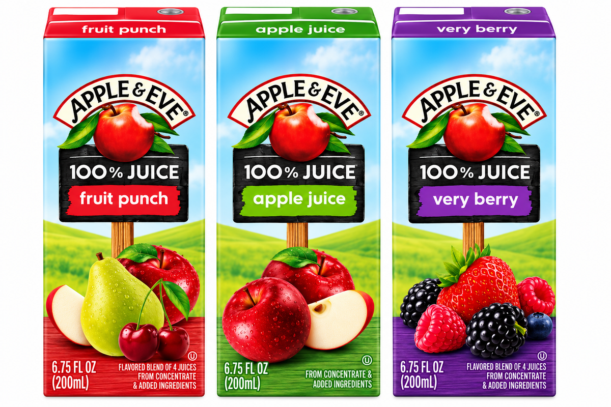 Apple & Eve Variety Pack / 36 Count, 6.75 fl oz