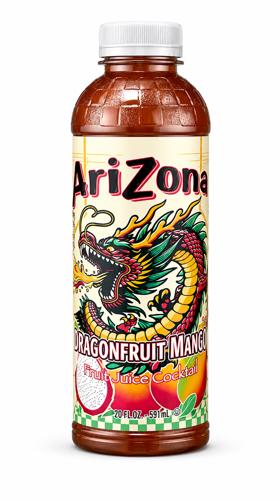 AriZona Dragonfruit Mango Drink, 20 Fl Oz Bottle