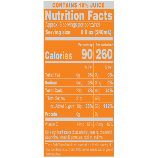 Arizona Orangeade Can