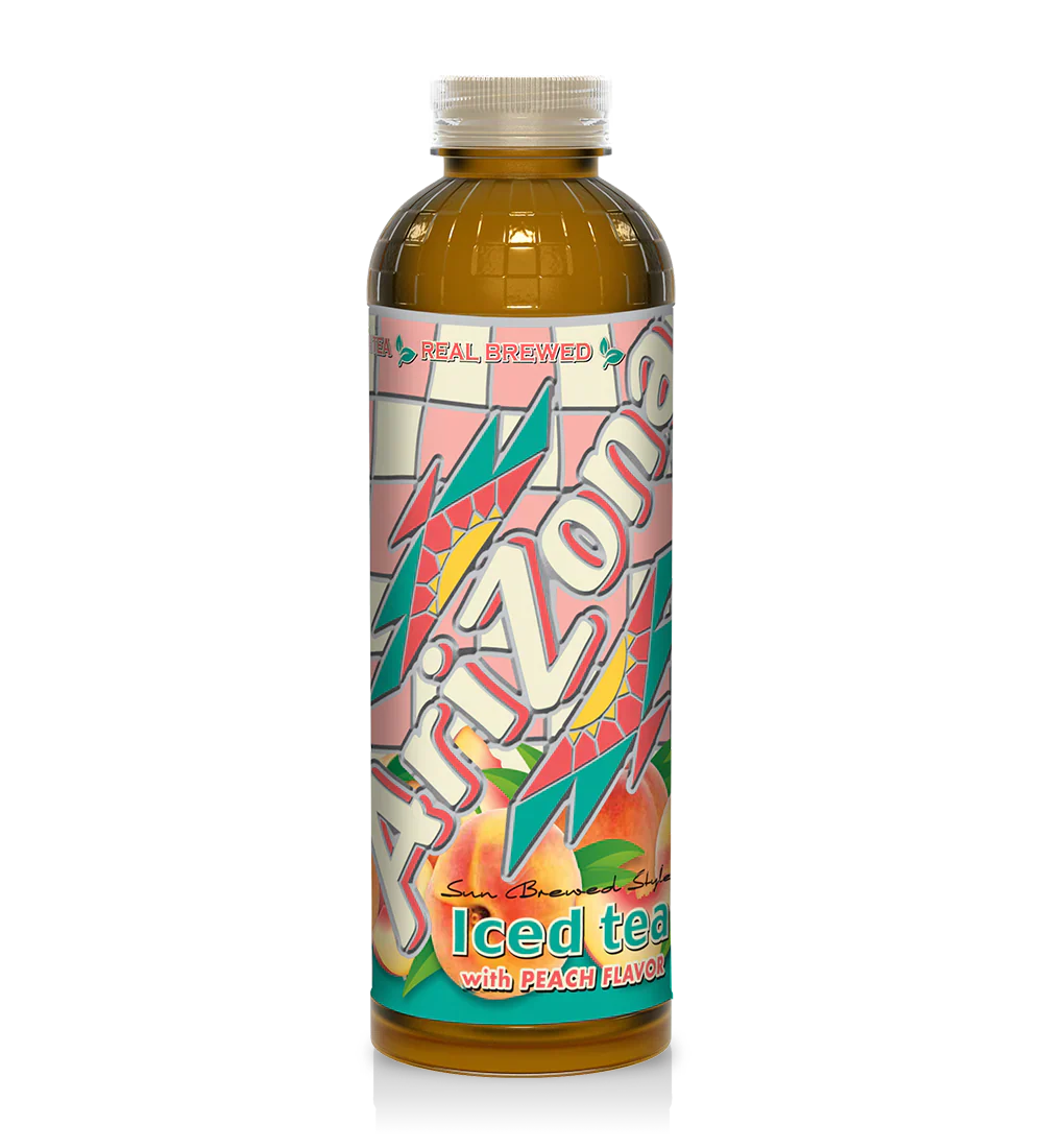 AriZona Peach Tea, 20 Fl Oz Bottle