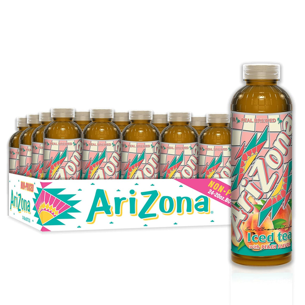 AriZona Peach Tea, 20 Fl Oz Bottle