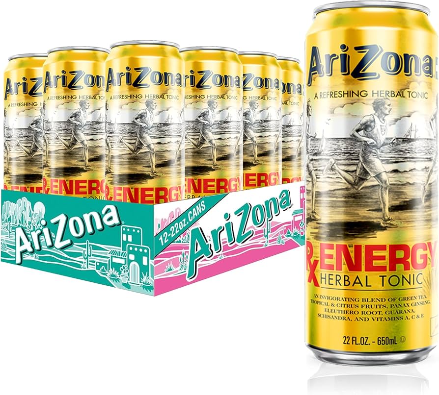 Arizona Rx Energy Herbal Tonic Can