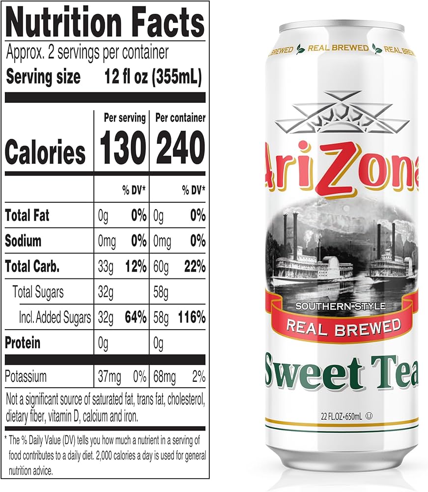 AriZona Sweet Southern Tea Can