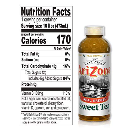 AriZona Sweet Tea Southern Style, 20oz Bottle