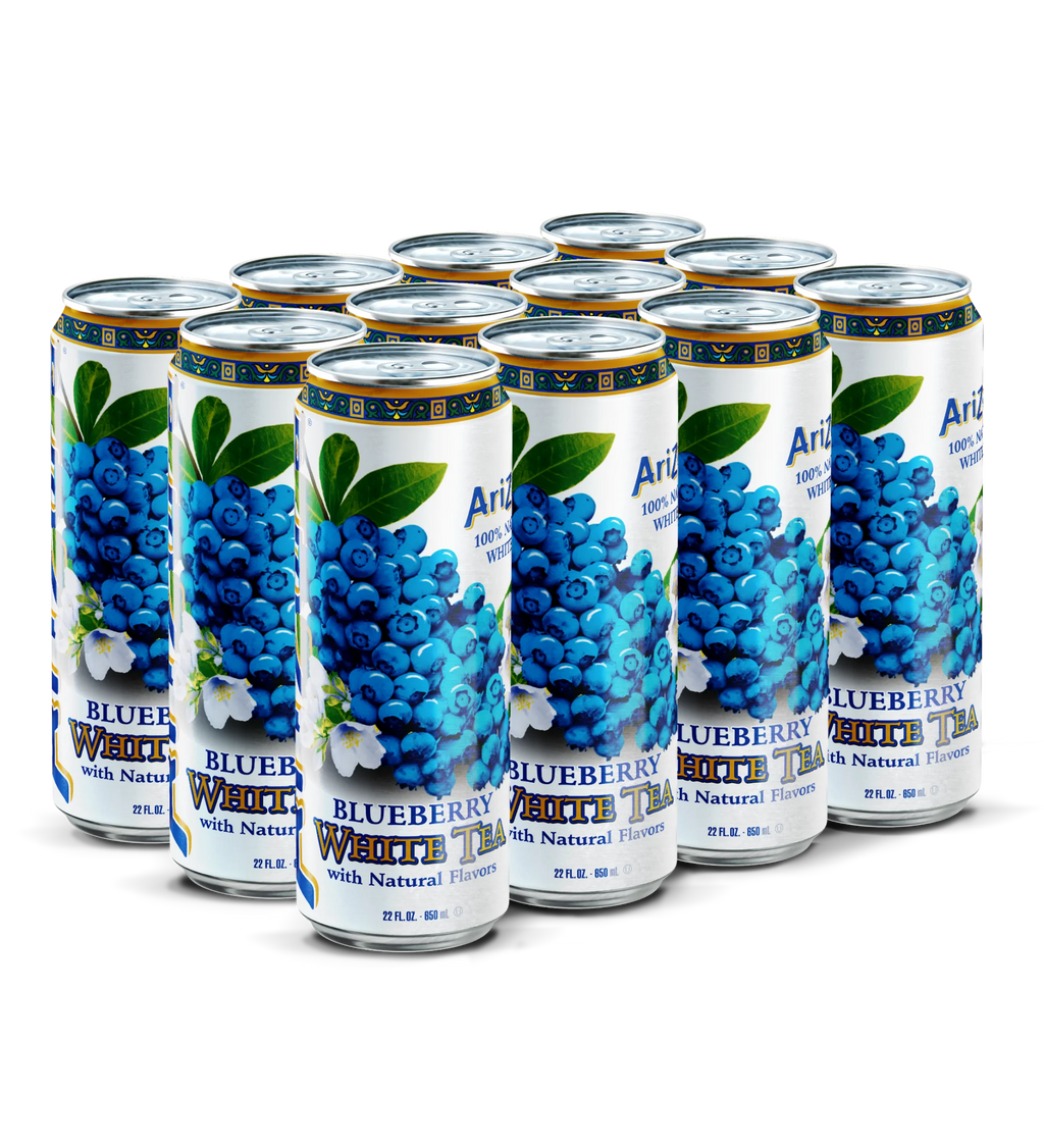 AriZona Blueberry White Tea Can