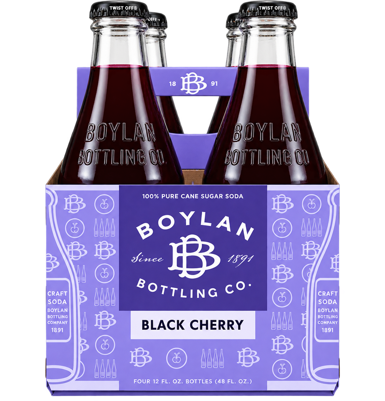 Boylan Bottling Co. Black Cherry Soda 12 fl oz