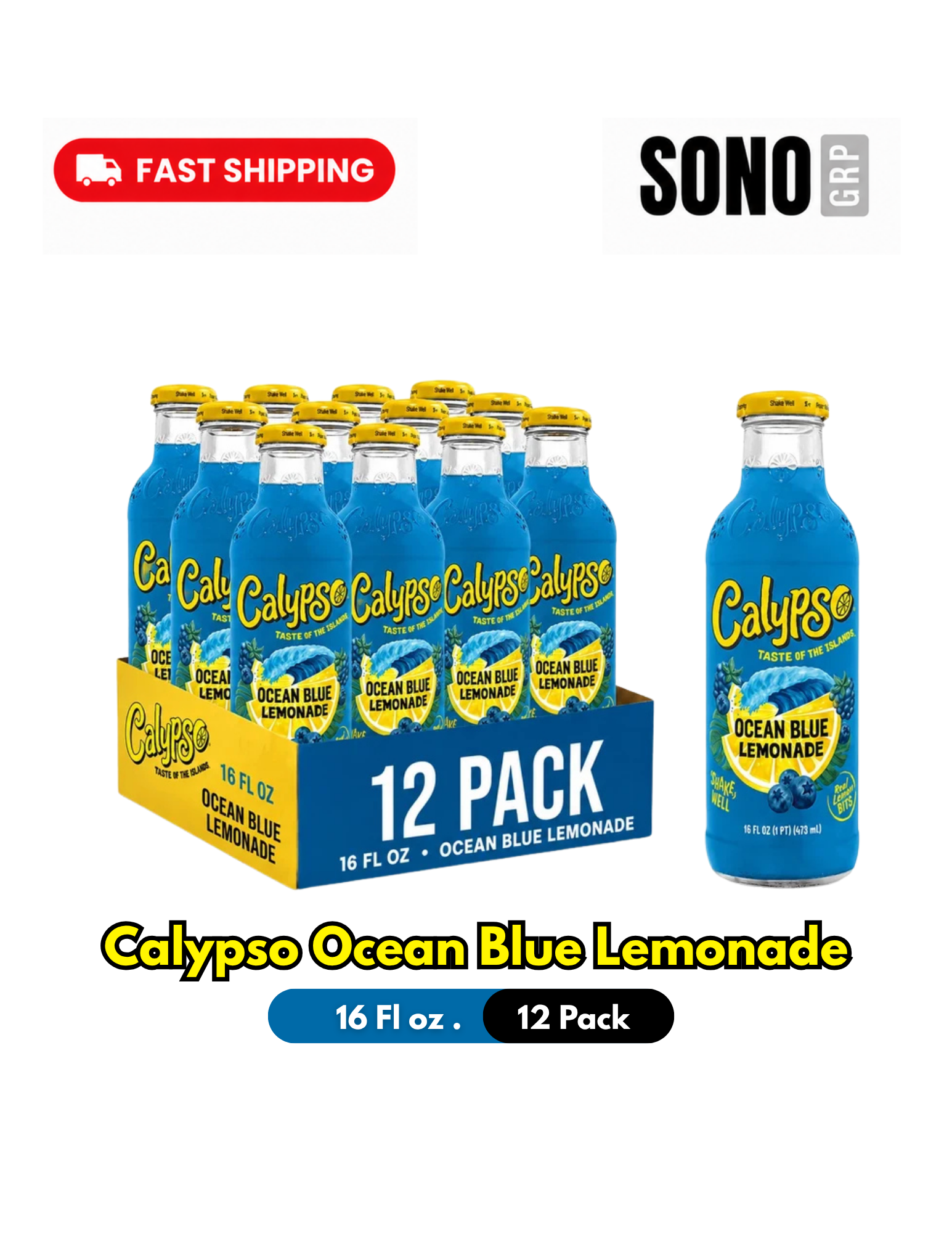 Calypso Ocean Blue Lemonade