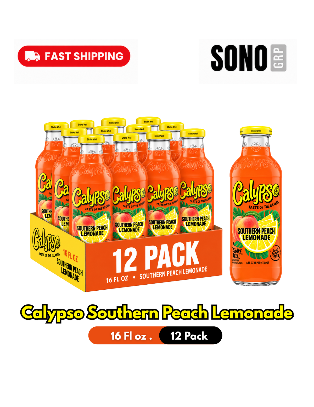 Calypso Southern Peach Lemonade