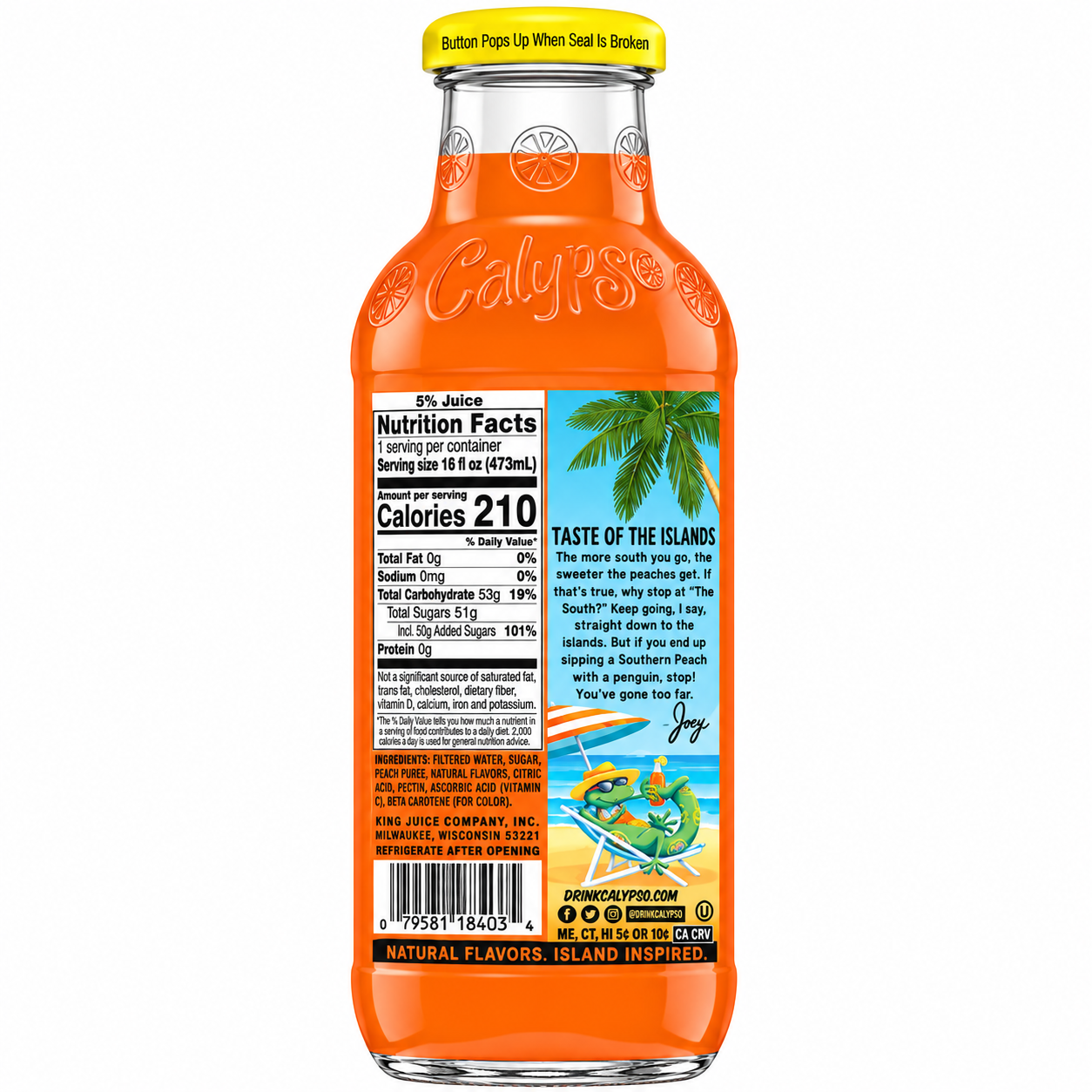 Calypso Southern Peach Lemonade