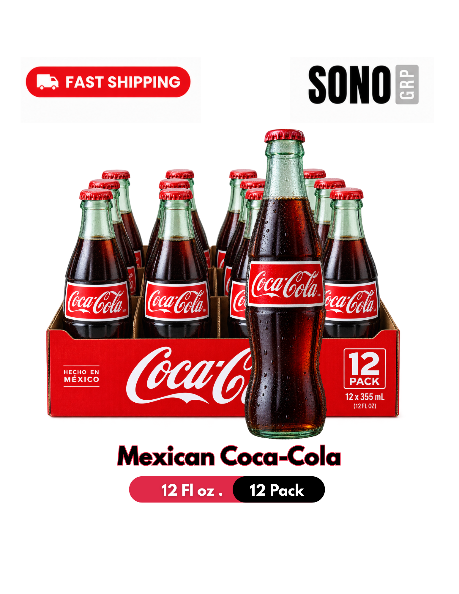 Mexican Coca-Cola, 12 fl oz