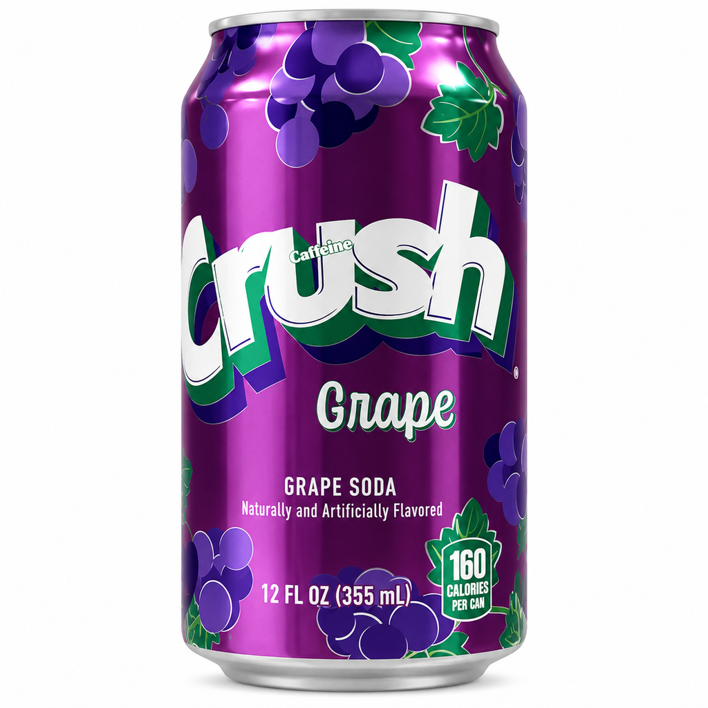 Crush Grape Soda 12 fl oz