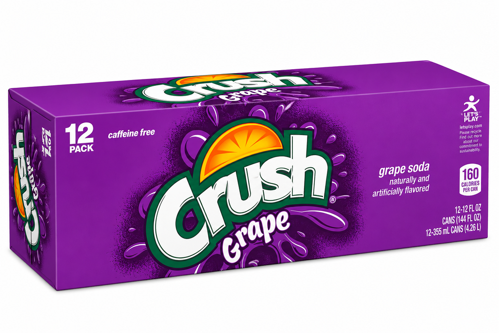 Crush Grape Soda 12 fl oz