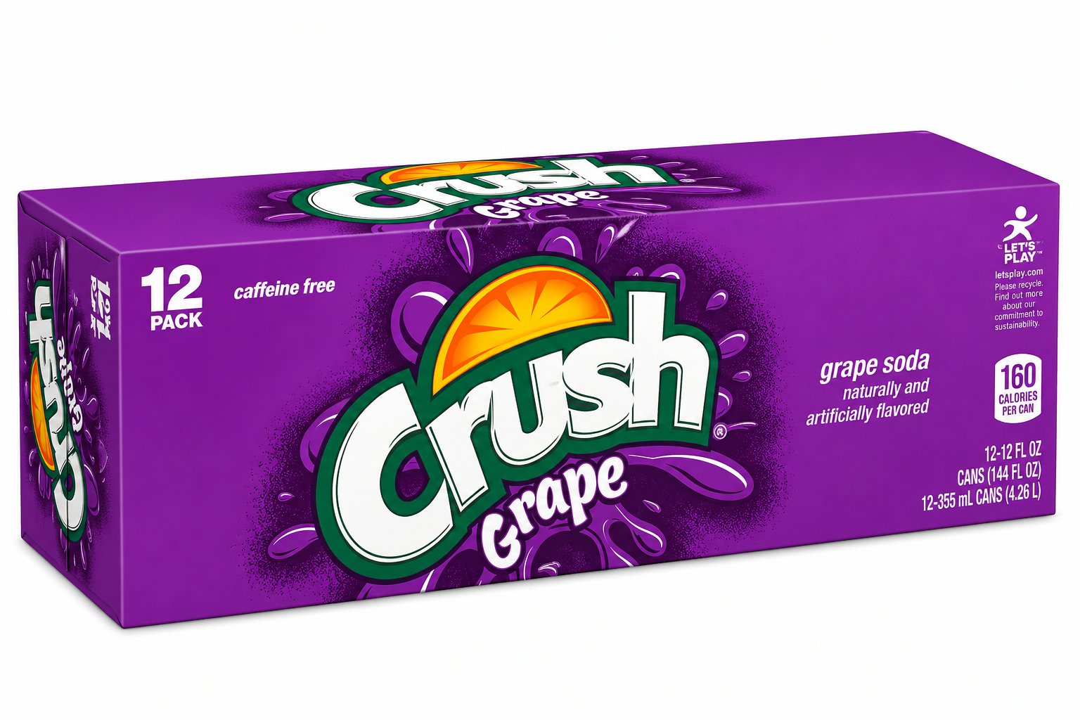 Crush Grape Soda 12 fl oz