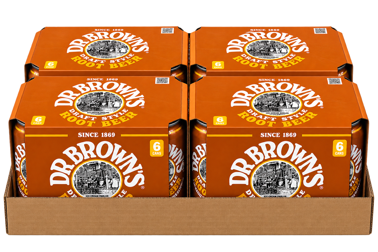 Dr. Brown's Draft Style Root Beer 12 fl oz