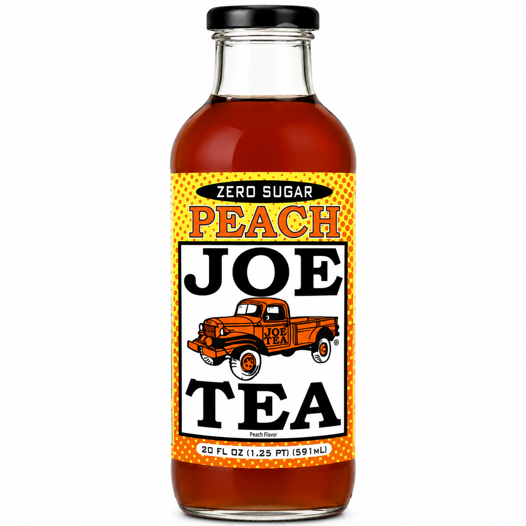 Joe Tea Diet Peach  (Zero Sugar) 20oz
