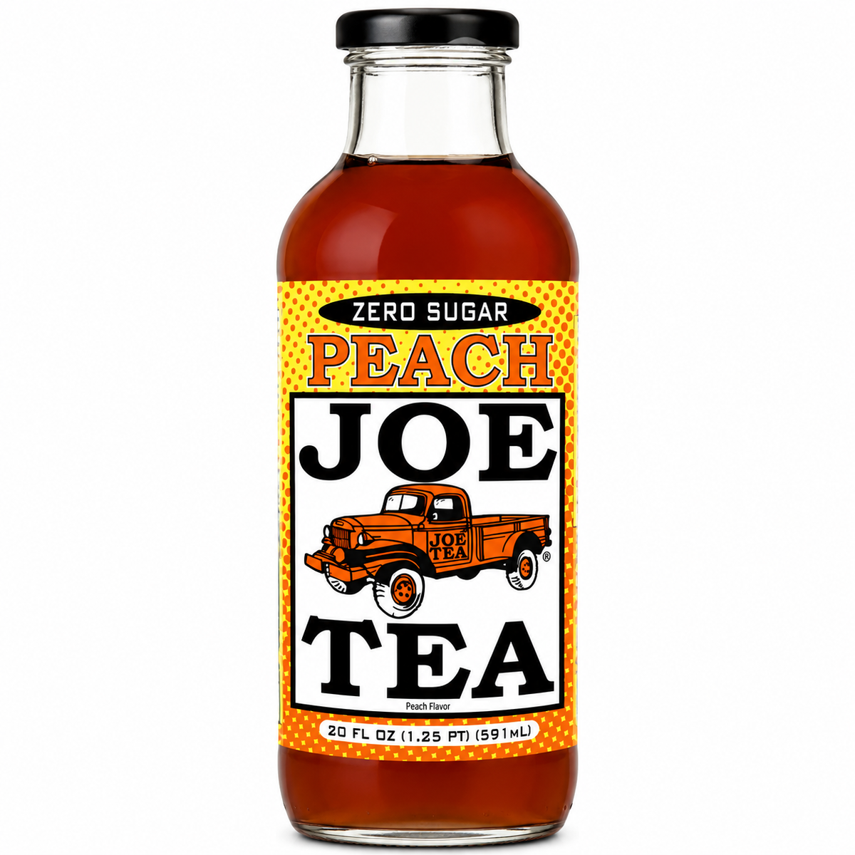 Joe Tea Diet Peach  (Zero Sugar) 20oz