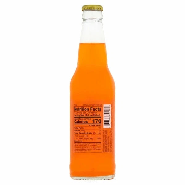 Manhattan Special Delicious Orange Soda 12oz Glass Bottle