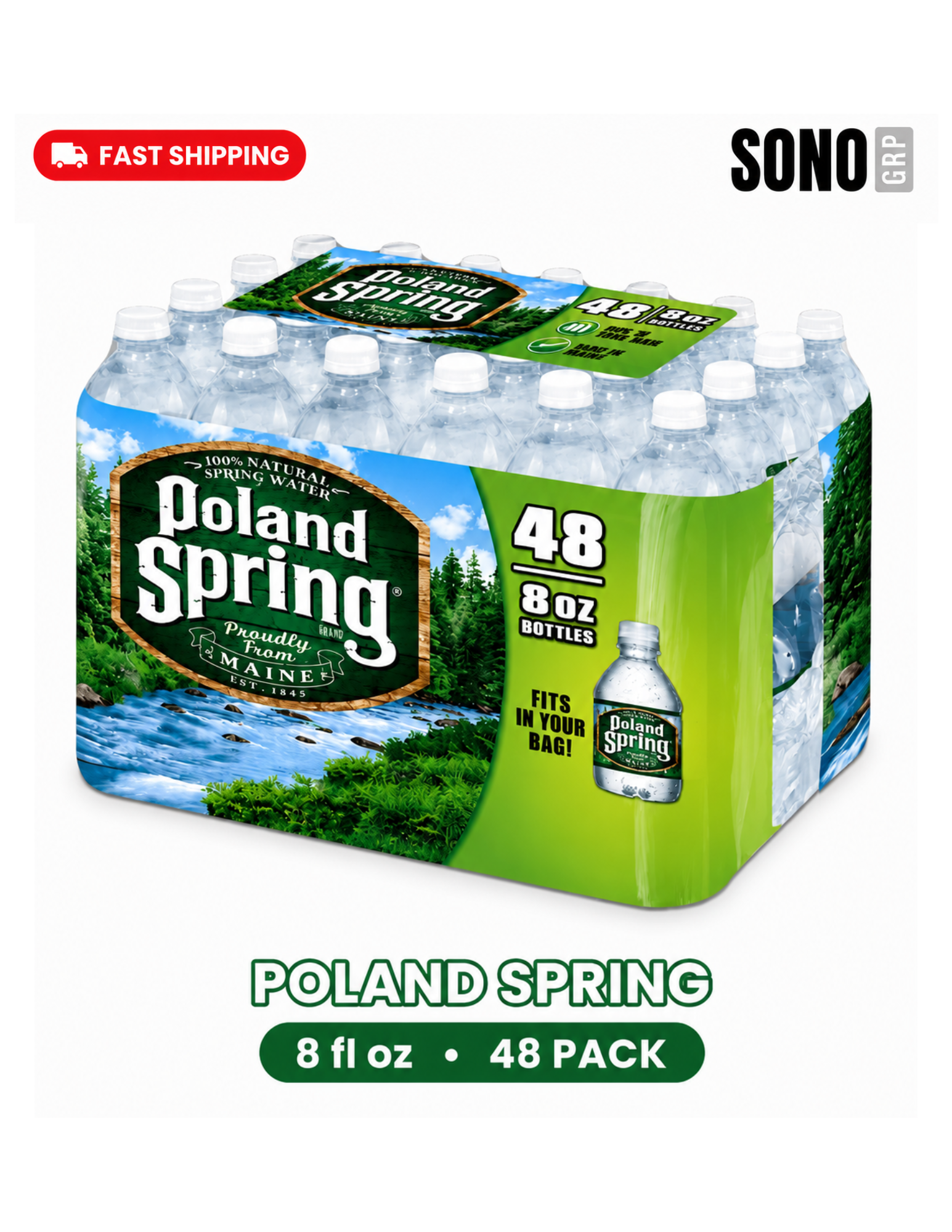Poland Spring Water 8oz (mini bottles)