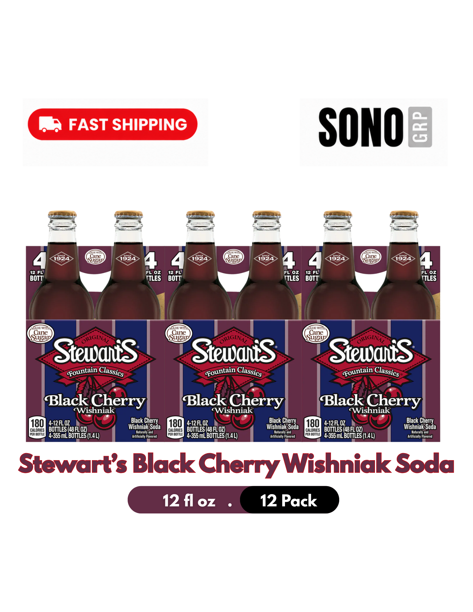 Stewart's Black Cherry Wishniak