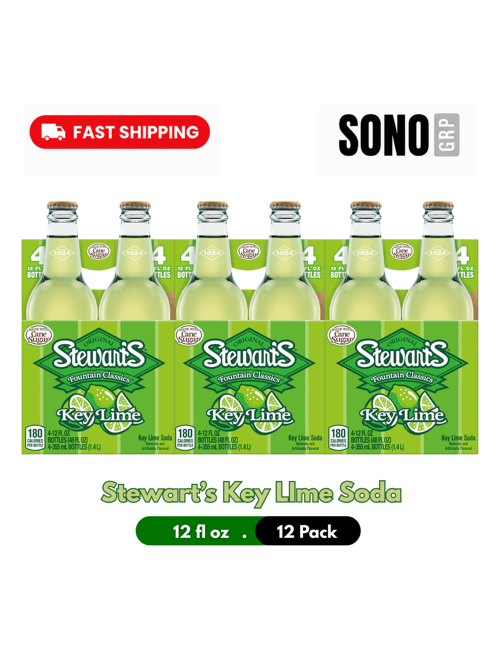 Stewart's Key Lime Soda