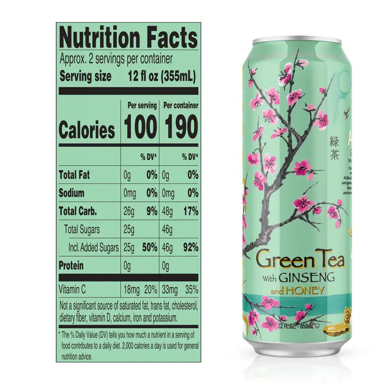 AriZona Green Tea Can