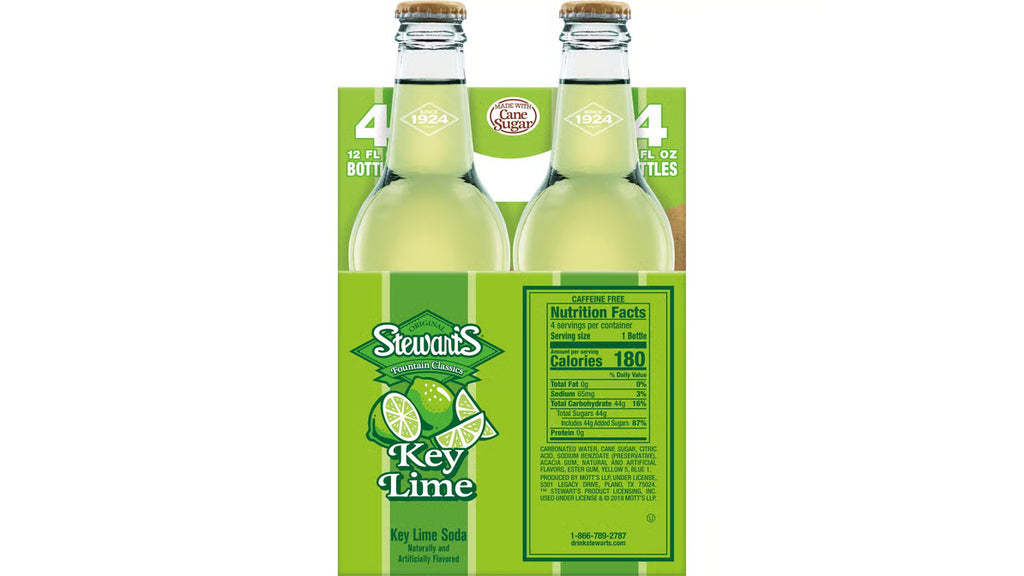 Stewart's Key Lime Soda