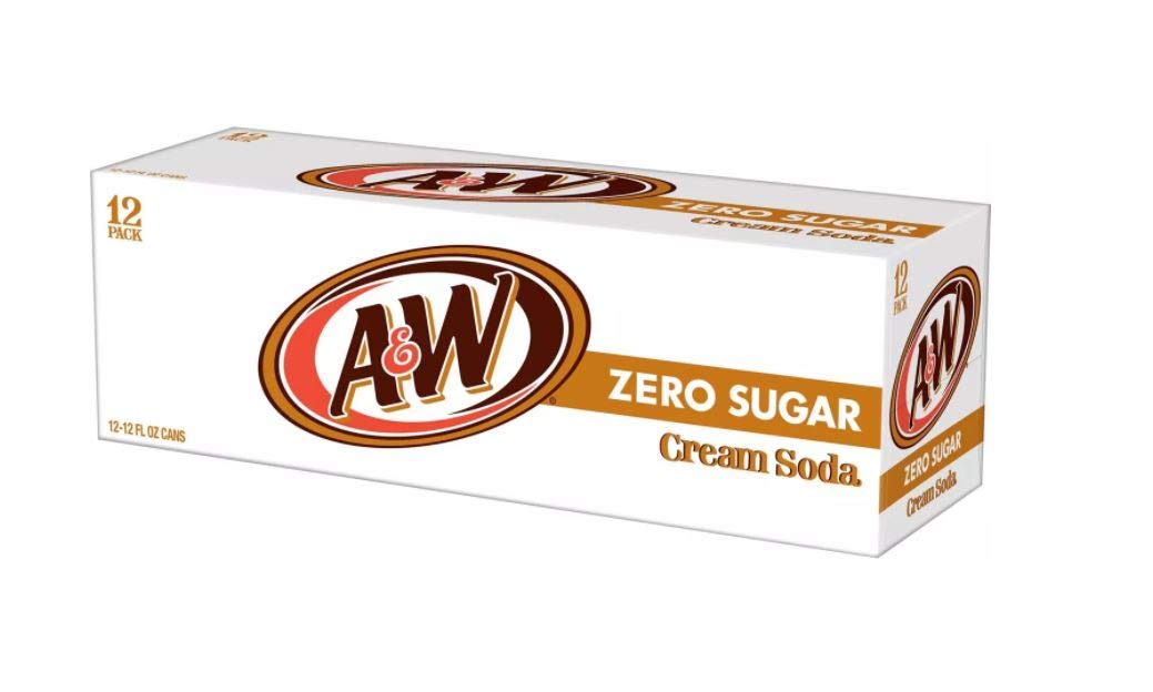 7UP A&W Cream Soda Zero Sugar