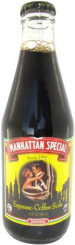 Manhattan Special Premium Coffee Soda 12oz Glass Bottle