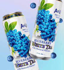 AriZona Blueberry White Tea Can