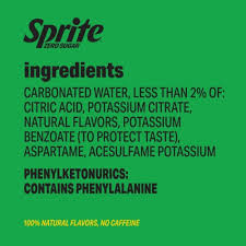 Sprite Zero Sugar, 20 Fl Oz