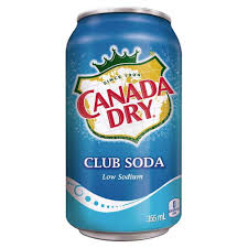 Canada Dry Club Soda Can