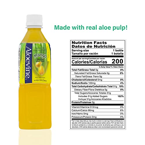 Aloevine Aloe Vera Drink - Various Flavors