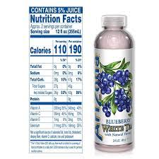 AriZona Blueberry White Tea Bottle