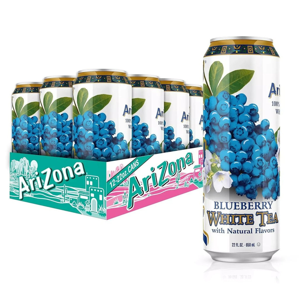 AriZona Blueberry White Tea Can