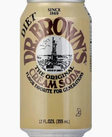 Dr. Brown's Diet Cream Soda